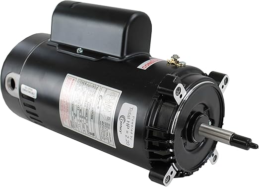 Century ODP Threaded Pool Filter Motor 2HP 115/208-230V | UST1202