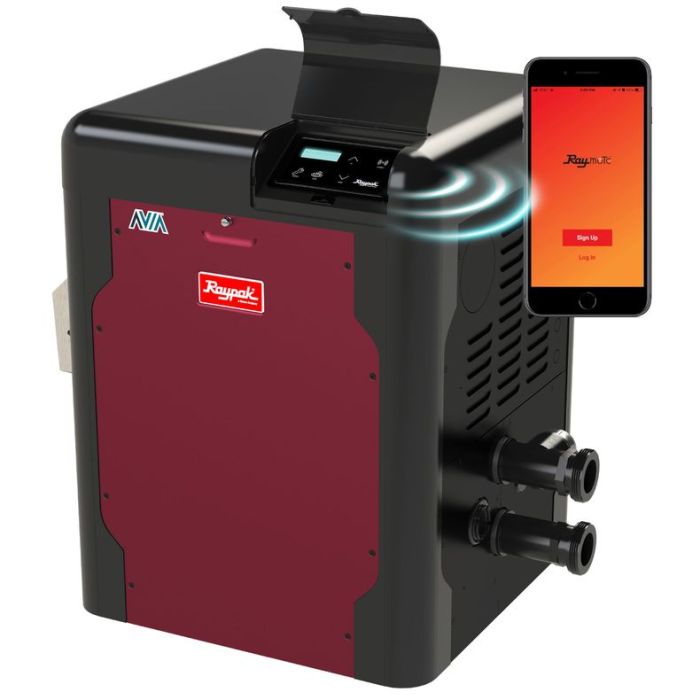 Raypak Avia NiTek Gas Heater --- WiFi Ready ---