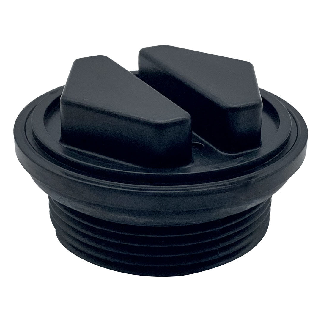 Pentair 1.5" MPT Black Drain Cap Plug with O-Ring - Pentair Fns Plus 60 Filter | 86202000