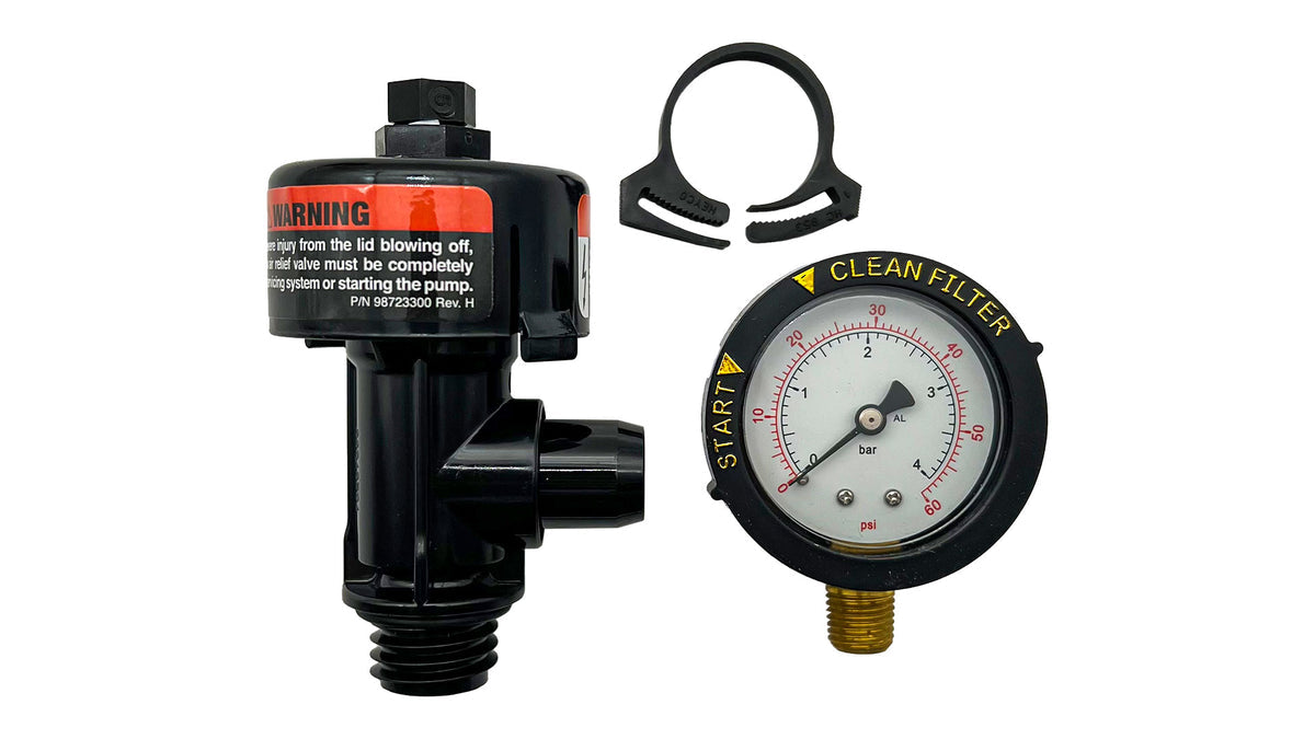 Pentair High Flow Manual Air Relief Valve - Pentair Clean Clear Plus Cartridge Filter 320| 98209800