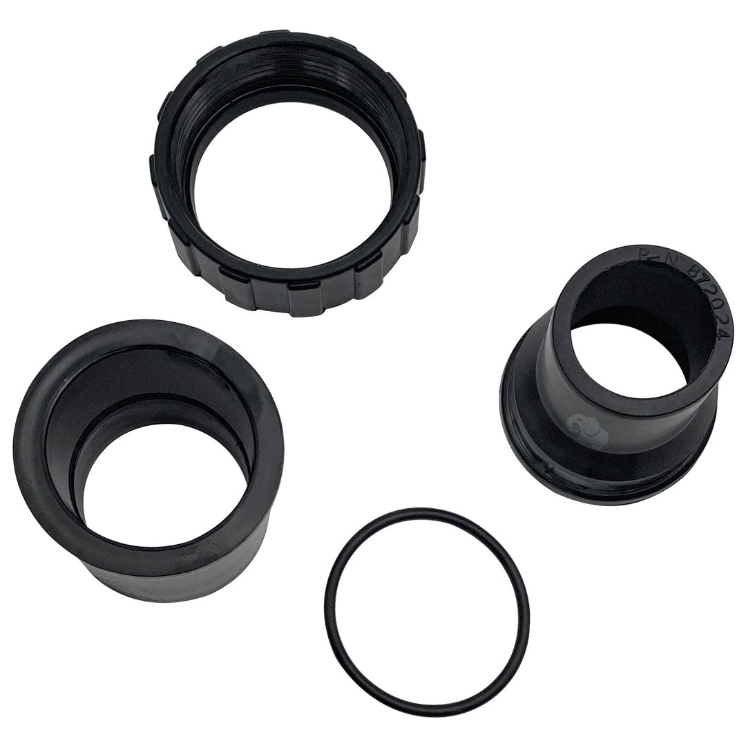Pentair 1.5" x 2" Black Bulkhead Union Set - Pentair Clean And Clear Plus 520 Cartridge Filter | 98960311