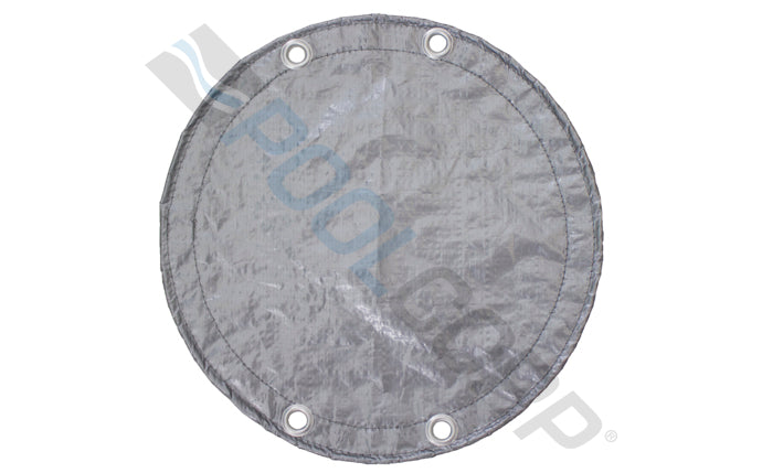 18FtX36FT Oval Silver Black Round Soild Winter Pool Cover