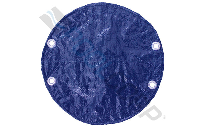 24Ft Blue Black Round Soild Winter Pool Cover