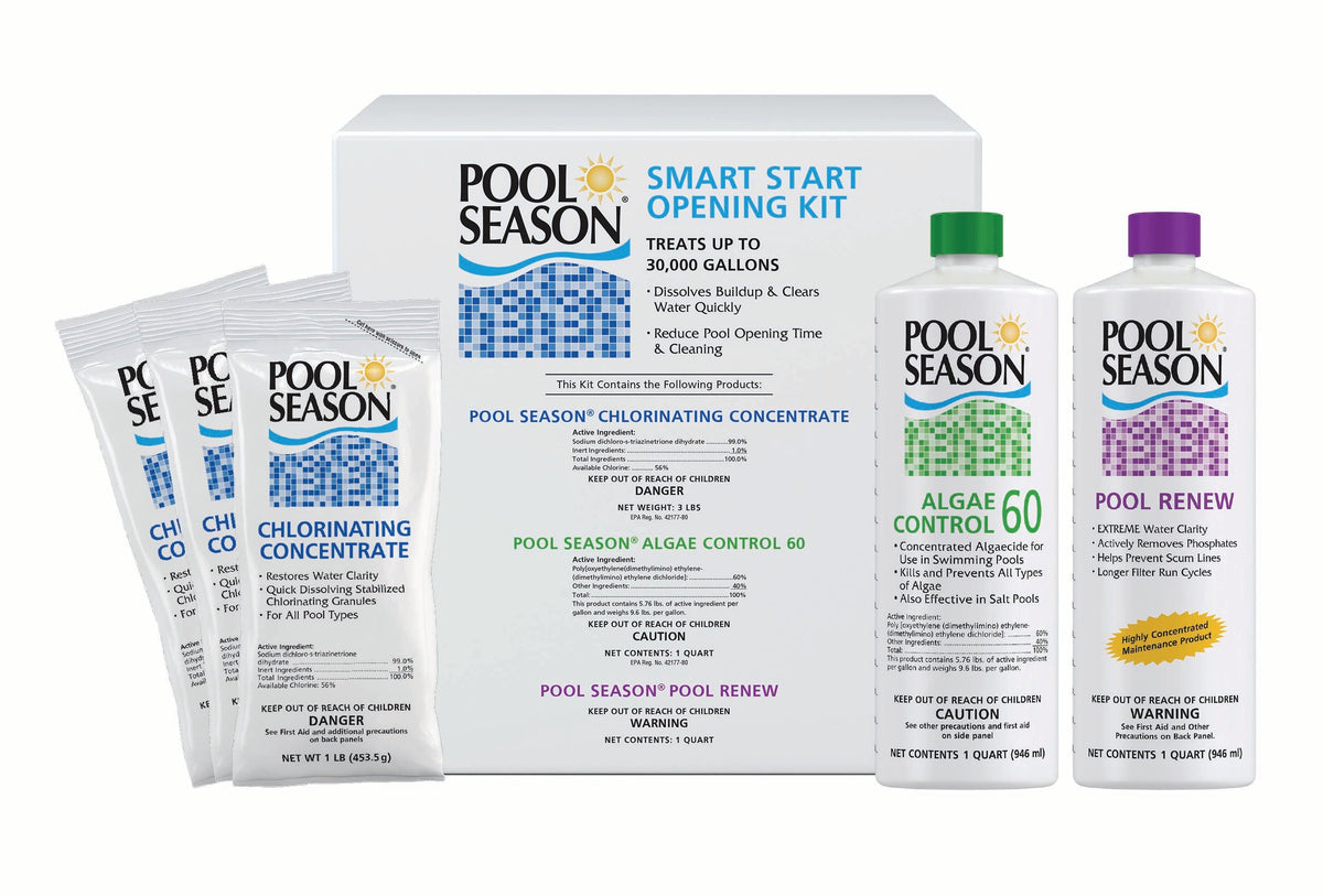 Pool Season 30k Gallon Smart Start Opening Kit