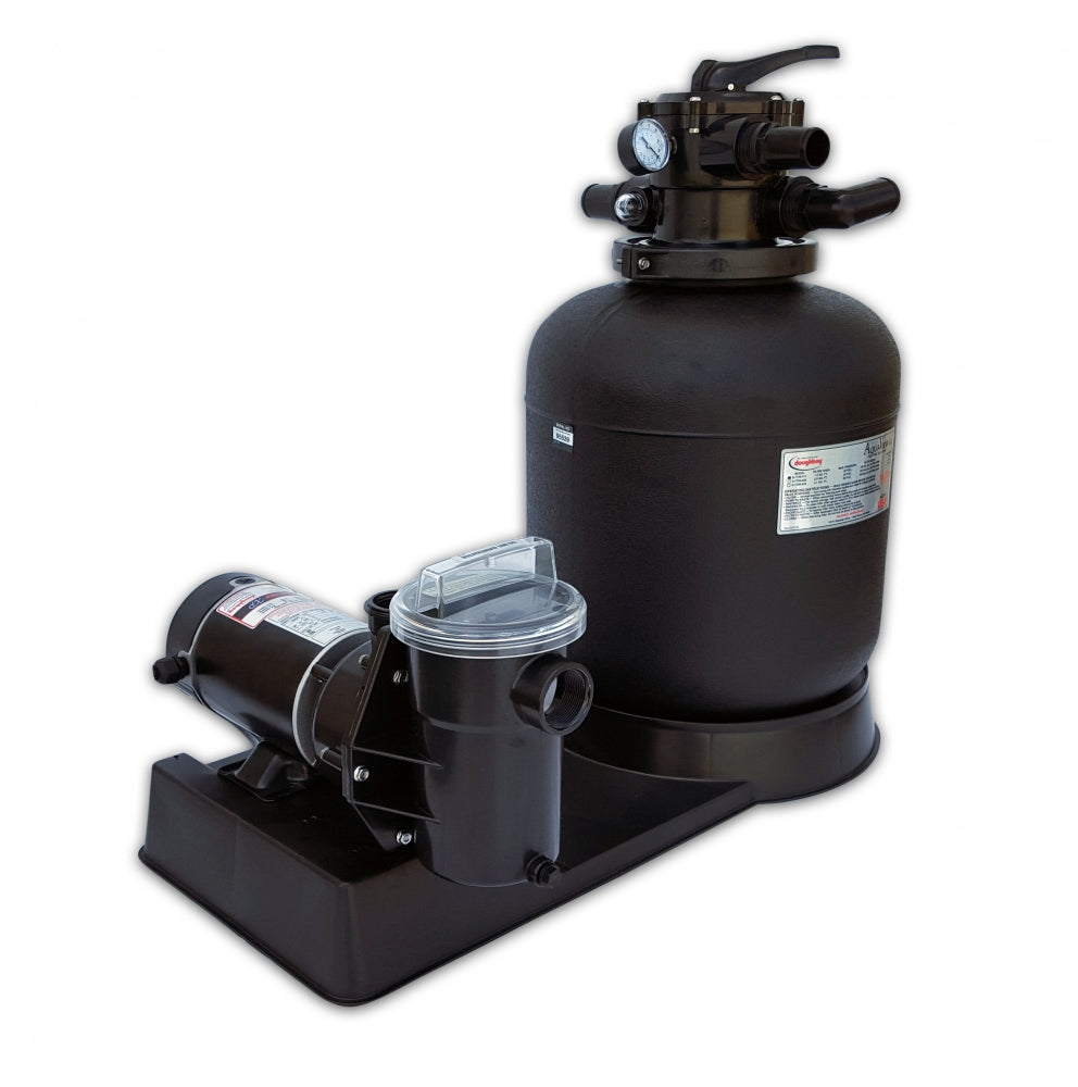 13" HIGH PERFORMANCE FILTER COMBO - WITH 3/4 HP PUMP