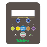 Nidec NPTQ165 Variable Speed Pool Motor Square Frame